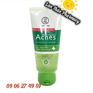 Acnes gel rửa mặt kiểm soát nhờn tuýp 100g