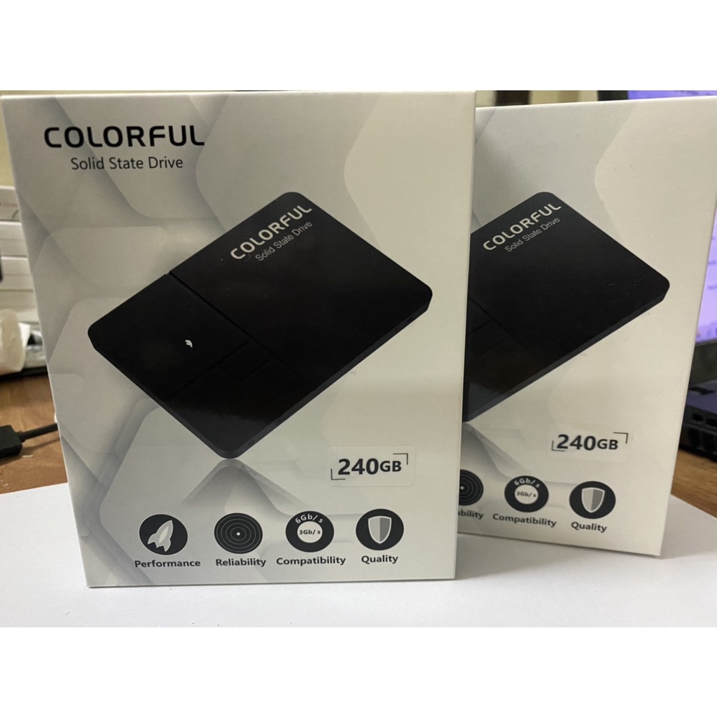 Ổ cứng SSD 2.5 inch SATA Colorful SL500 256GB, SL300 160GB 128GB - bảo hành 3 năm