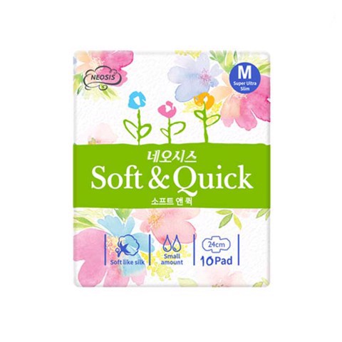 Băng vệ sinh Neosis Soft & Quick 24cm 10 miếng