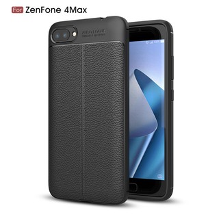 Ốp điện thoại bằng TPU mềm kiểu da cho Zenfone 4 Max ZC554KL