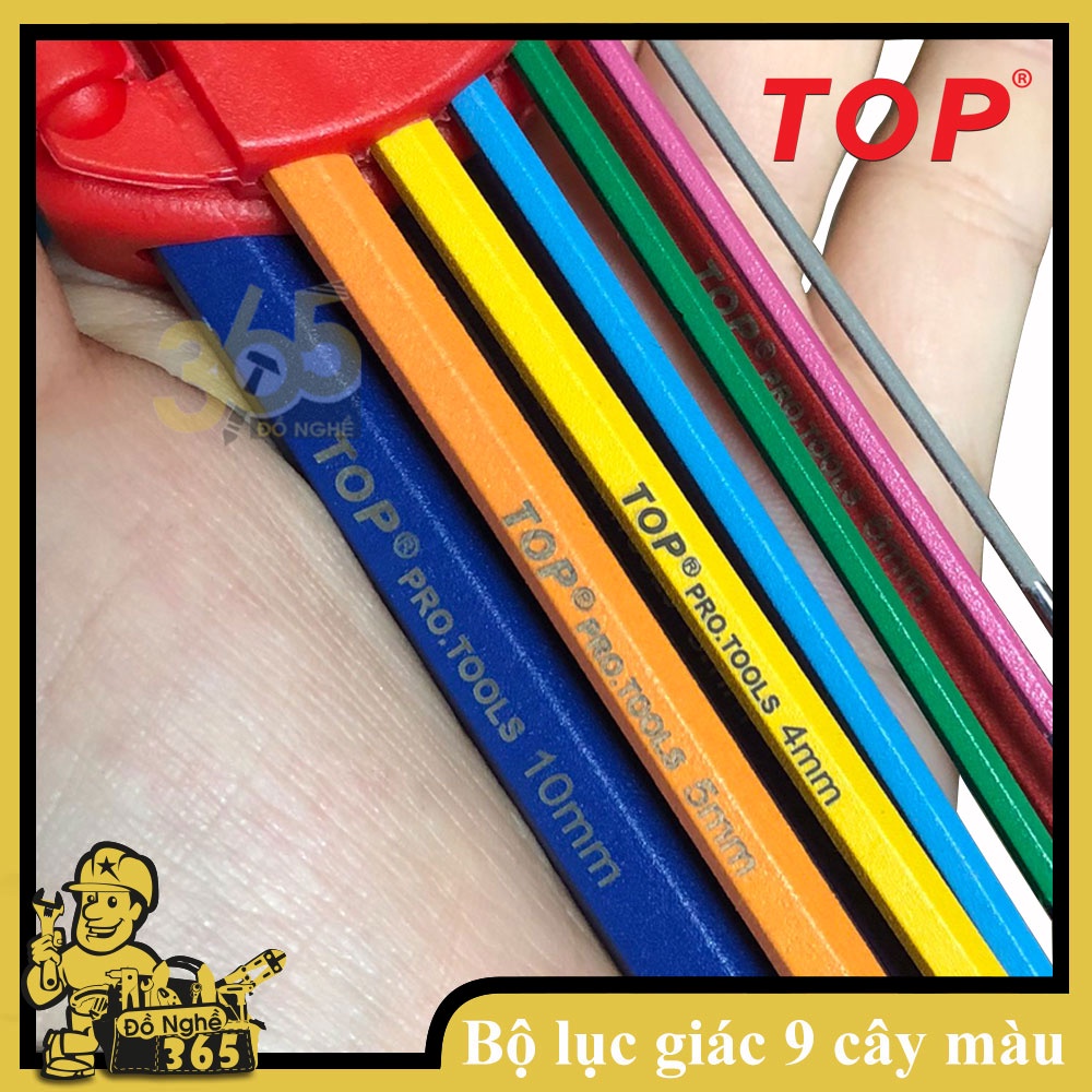 BỘ LỤC GIÁC 9 CÂY MÀU TOP