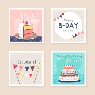 Thiệp Sinh Nhật - Birthday Card P.1 (rất nhiều mẫu)