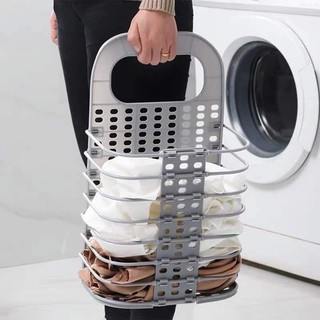 Giỏ Treo Quần Áo Treo Đồ Đa Năng Gấp Gọn Tiện Lợi