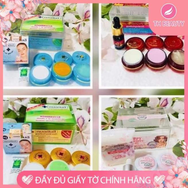 &lt;Thật 100%&gt; Bộ sản phẩm Yanhee Thái 4 chức năng chuyên dưỡng da (Nám, mụn, trắng da, tàn nhang)