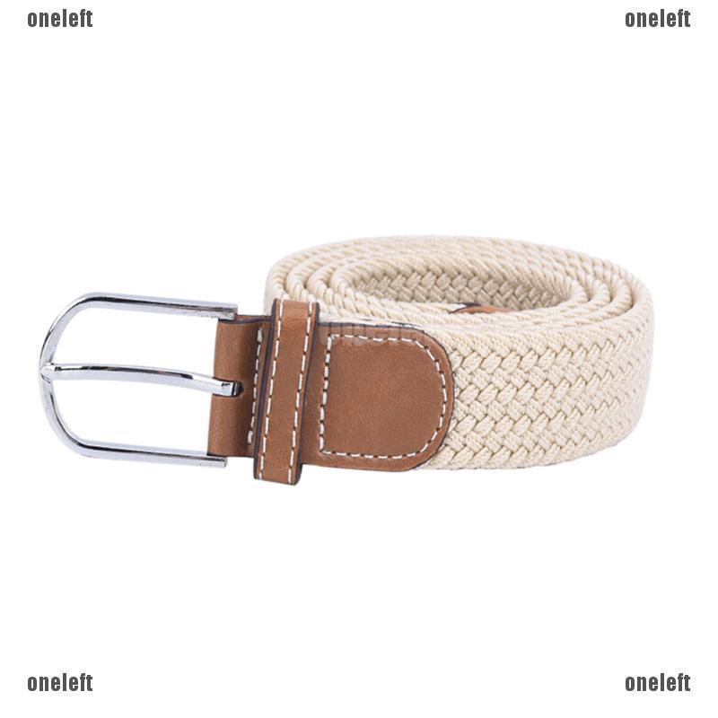 Thắt lưng vải dệt unisex giản dị và đa năng
