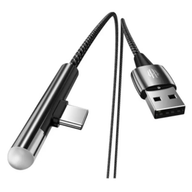 Cáp sạc và truyền dữ liệu Nubia Redmagic USB-A to Type-C dài 2m - chất liệu TPE chống mài mòn và bền màu