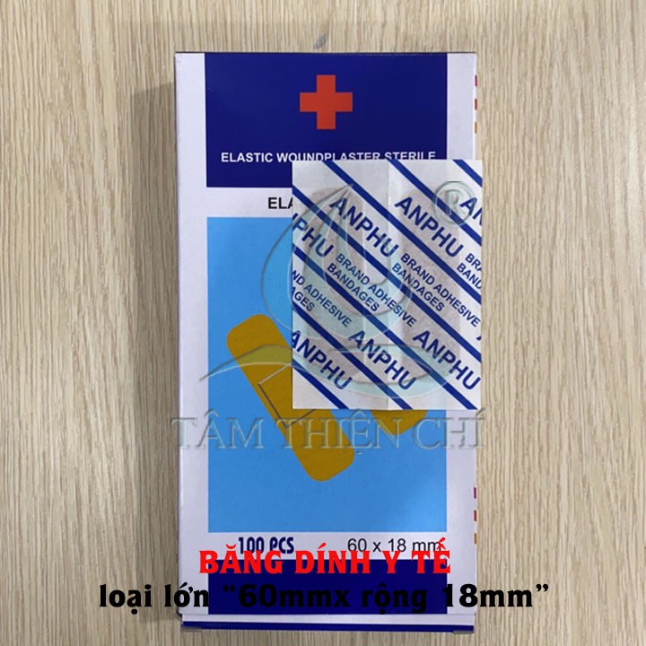 Băng cá nhân băng dính y tế chữ Thập