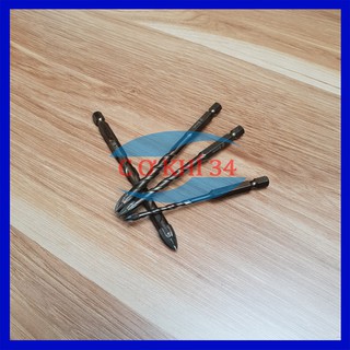 Bộ 4 mũi khoan 4-10mm đa năng chuôi lục giác cho máy khoan, bắn vít