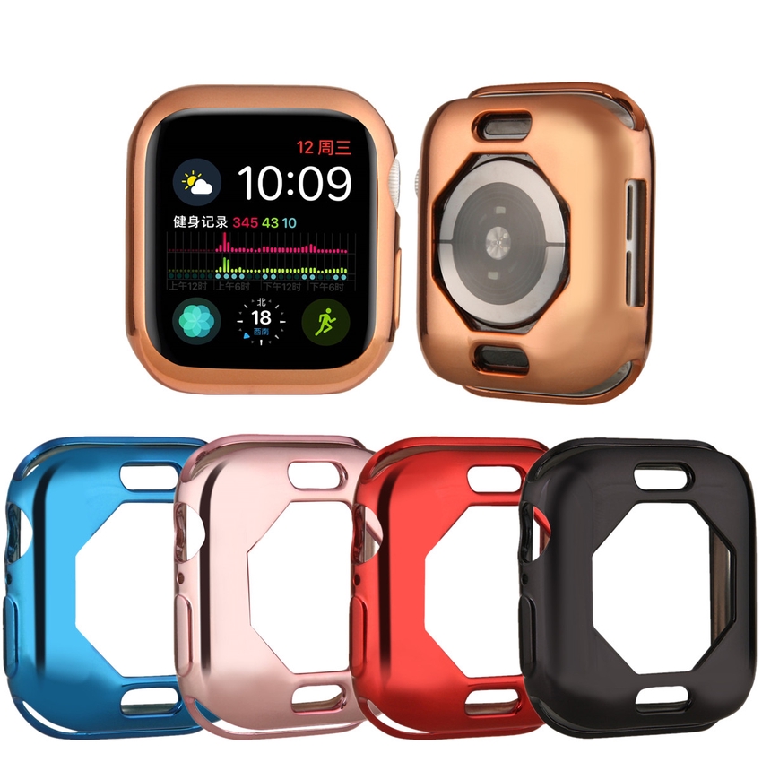 Ốp Bảo Vệ Mặt Đồng Hồ Thông Minh Apple Watch 40mm 44mm Iwatch Series 5 4 Bằng Tpu Mềm