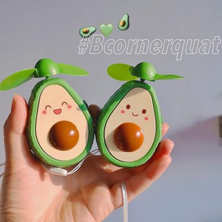 Quạt Bơ Cầm Tay Dễ Thương