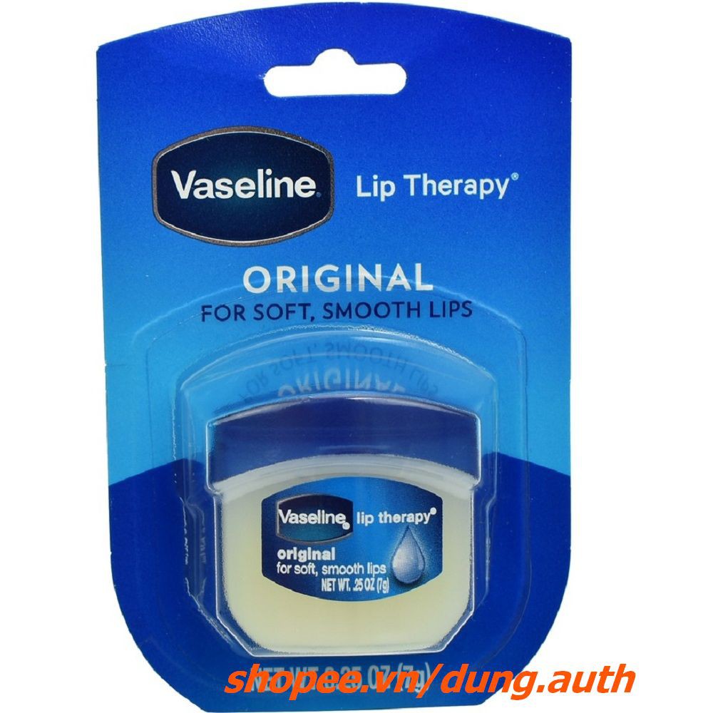 Sáp Dưỡng Môi 7G Vaseline Lip Therapy Original Không Màu