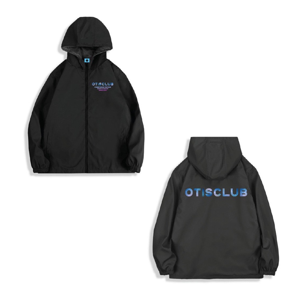 Áo Khoác Dù Zip Kéo 2 Lớp Local Brand Otis Club - Jacket ZIP Galaxy