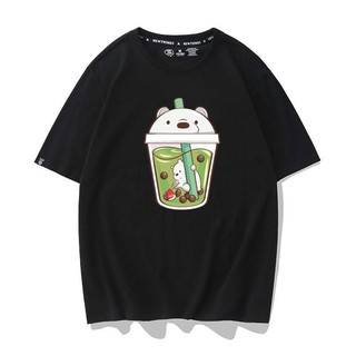 Áo Thun Ly Trà Sữa Matcha Unisex Nam Nữ