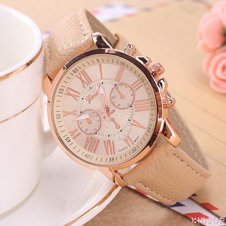 Đồng hồ đeo tay quartz bằng thép không gỉ thời trang sang trọng dành cho nữ