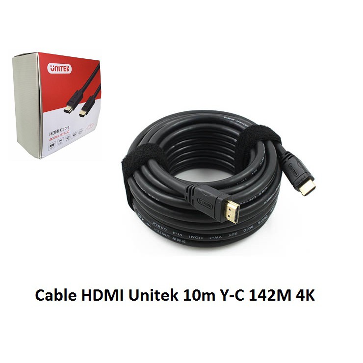Cáp Màn hỉnh HDMI 1.4 Unitek chính hãng 10m YC 142m , 20m YC 144m , 8m YC 141