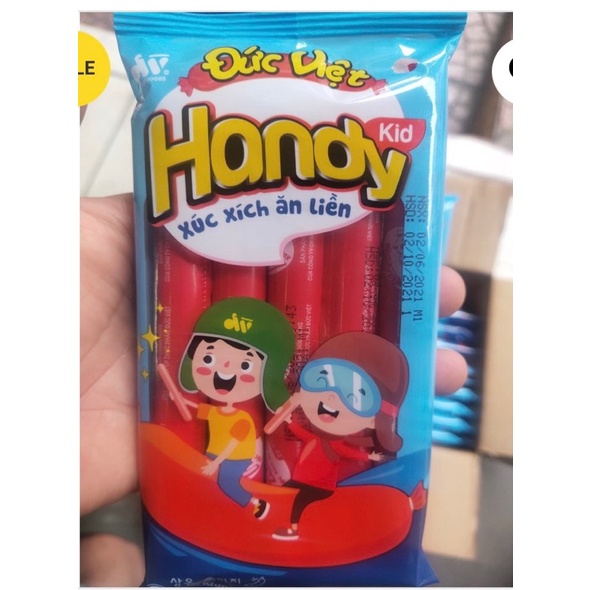 Xúc xích ăn liền Handy kid , hàng oder 1-3 ngày. chỉ giao nội thành Hà Nội