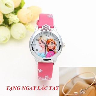 Đồng hồ trẻ em Elsa và Anna bé gái nào cũng thích