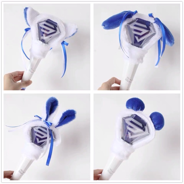 Bờm/mũ bọc gậy cỗ vũ Lightstick Super Junior Seventeen