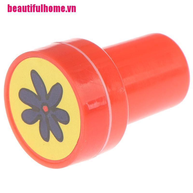 Bộ 5 Con Dấu Cao Su In Hình Đồ Chơi Giáo Dục Cho Bé