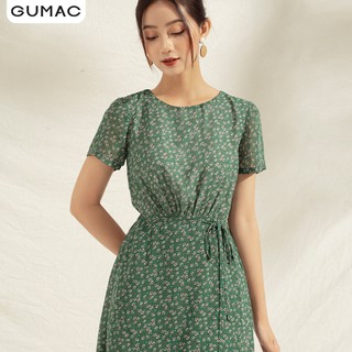 Đầm nhún eo tà đắp DA1178 GUMAC