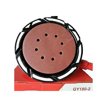 Giấy ráp máy nhám xoa tường 8 lỗ Ø 180mm P40 60 80 100 120 150 180 240