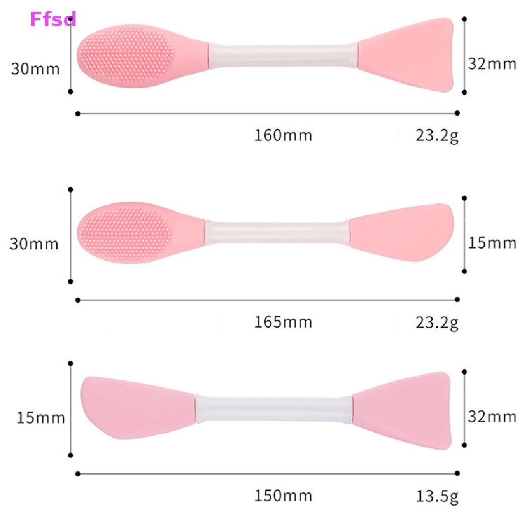 {Ffsd} Cọ Silicon Mềm Quét Mặt Nạ Dưỡng Da