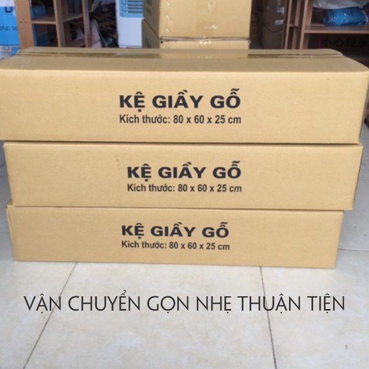 Tủ Để Giày Gỗ 5 tầng Kệ để giày dép - Hàng Việt Nam chất lượng cao (T240)