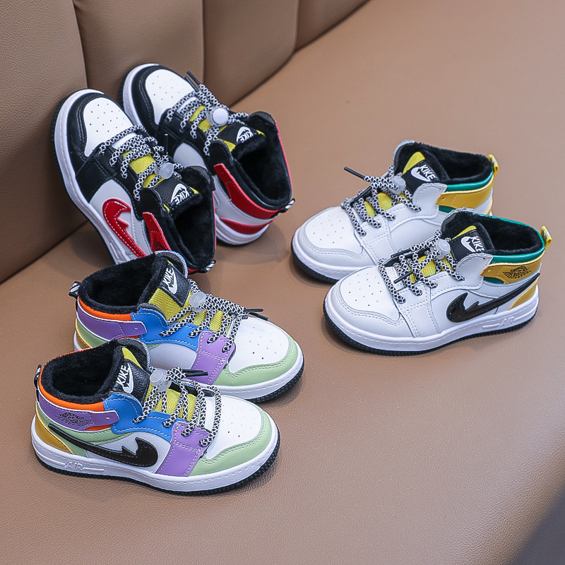 Giày Thể Thao Phong Cách Hàn Quốc Phối Màu Sắc Cho Bé