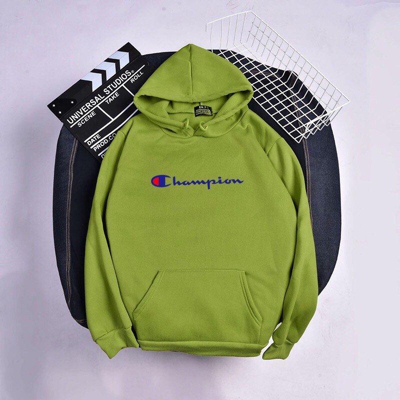 Áo Hoodie nam nữ 𝗙𝗥𝗘𝗘𝗦𝗛𝗜𝗣 Áo khoác Hoodie nam nữ Đen Champion