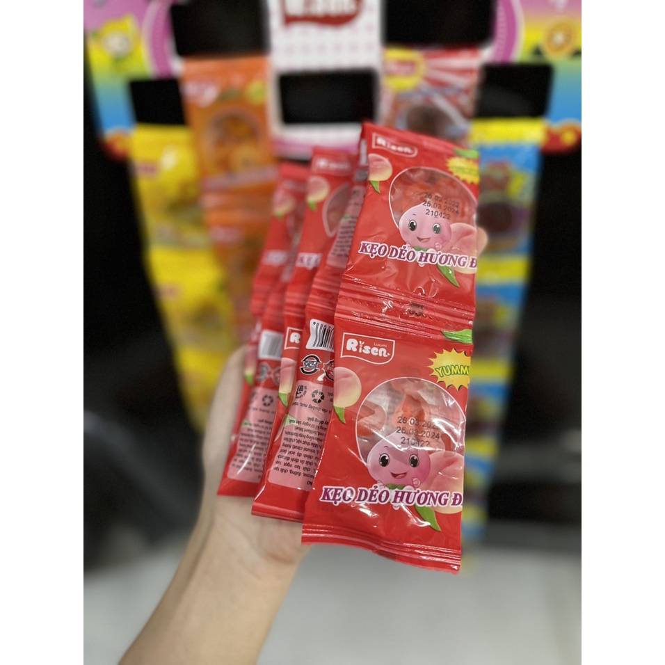 Kẹo dẻo trái cây risen luxumi nhập risen food usa 50 gói