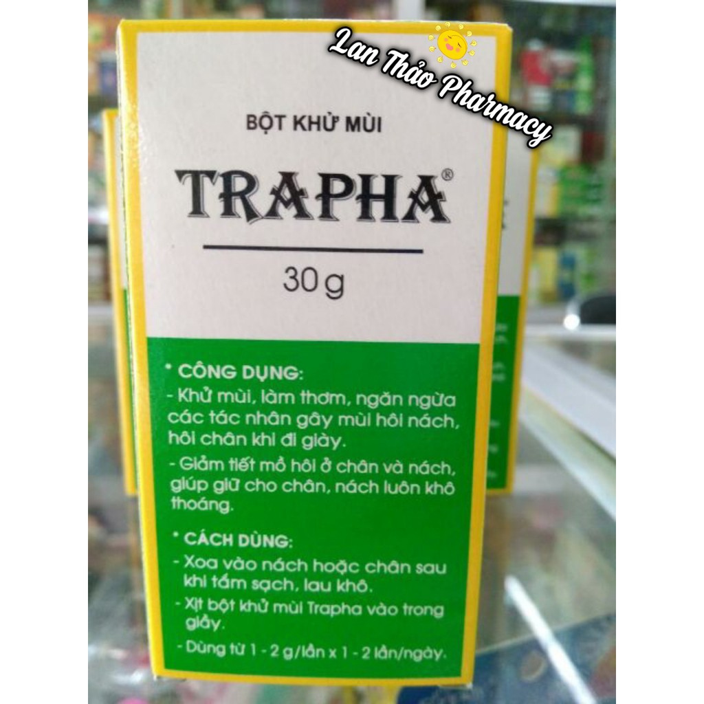 Bột khử mùi Trapha (30g)