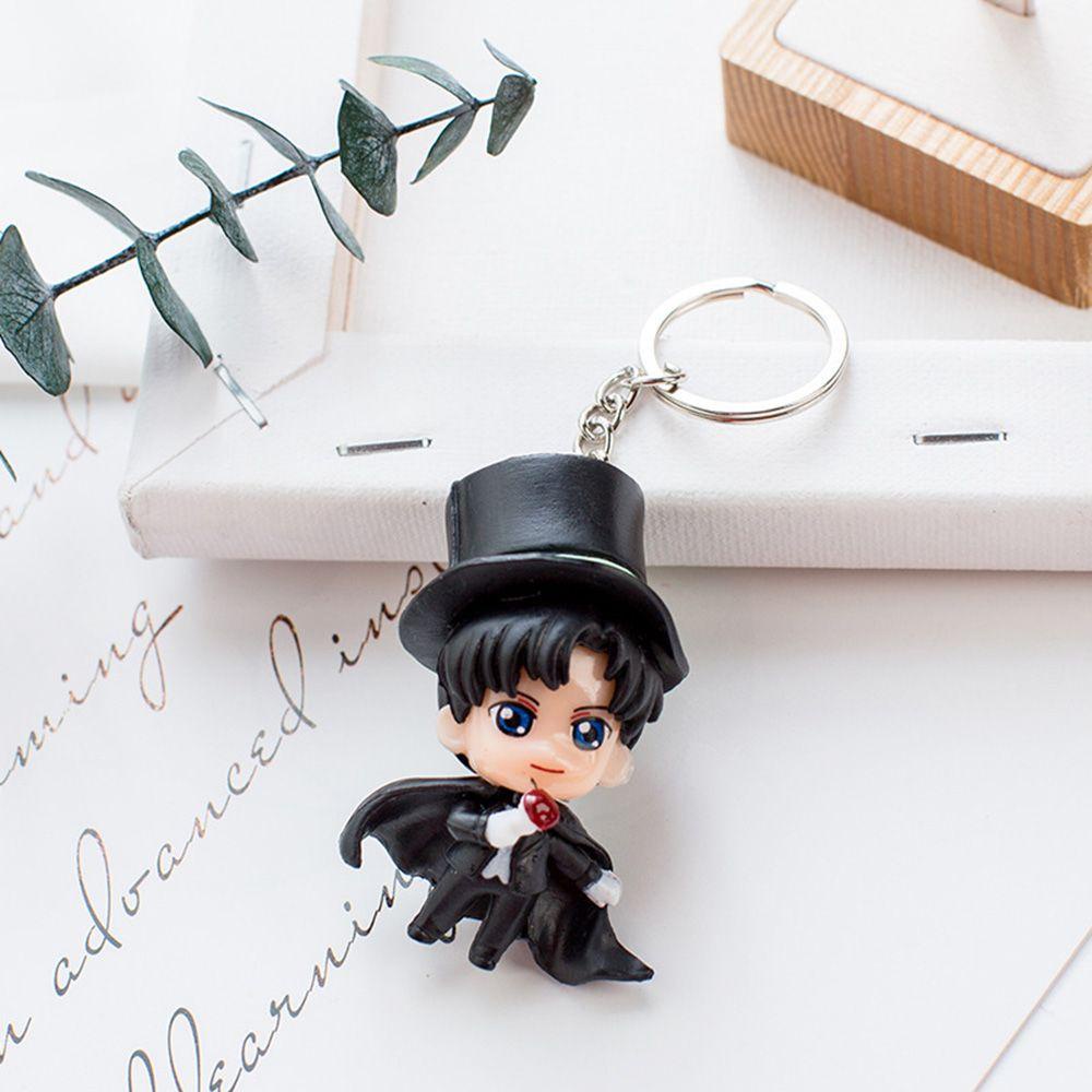 MAG 1 Móc Khóa Thủy Thủ Mặt Trăng Với Vòng Sắt Trang Trí Ba Lô