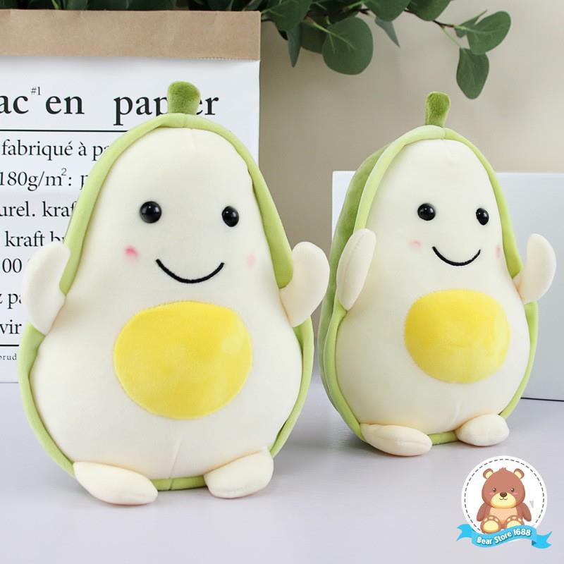 Gấu bông gối ôm quả bơ trứng 034 siêu cute