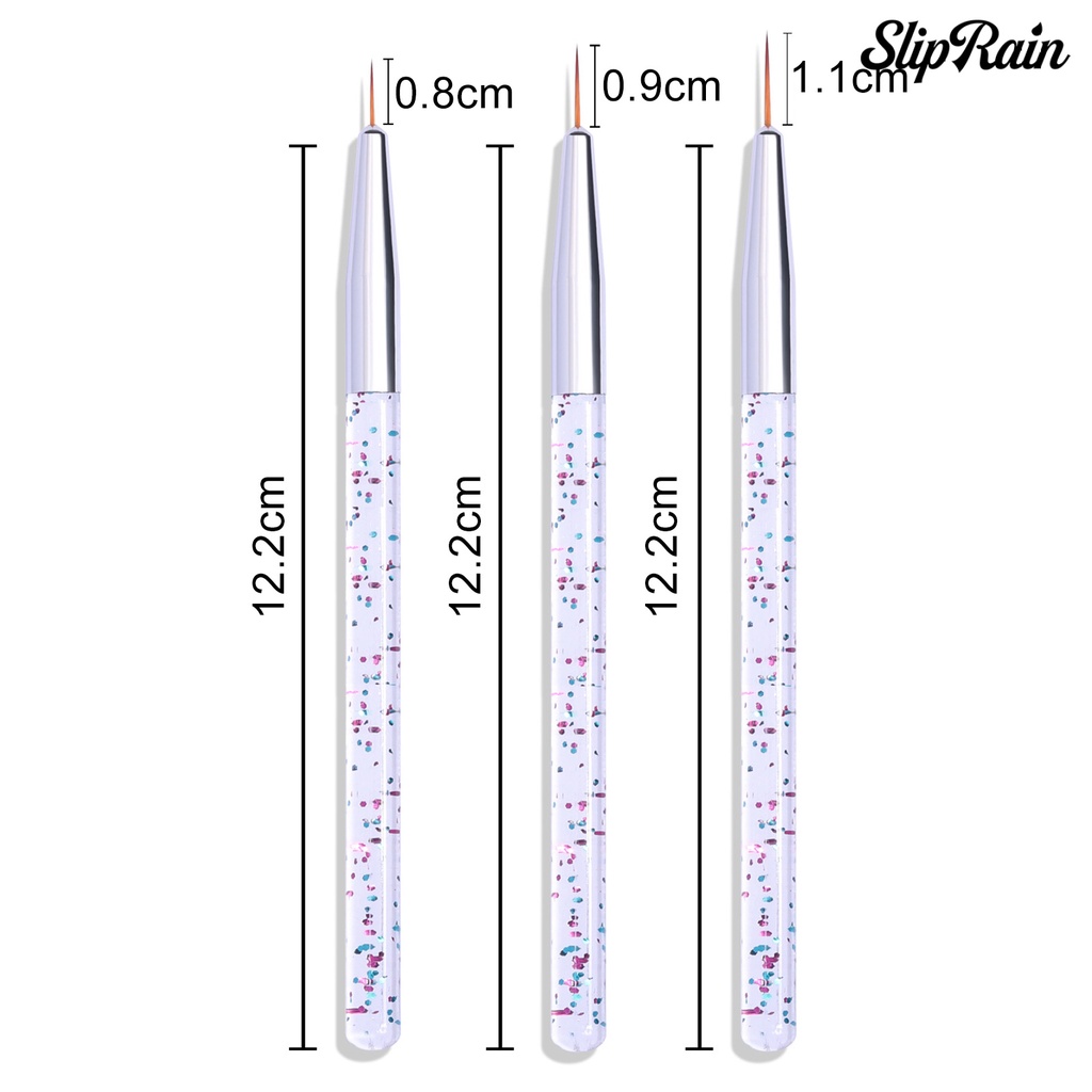 Mới Set 3 Cọ Vẽ Trang Trí Móng Tay Nghệ Thuật | BigBuy360 - bigbuy360.vn