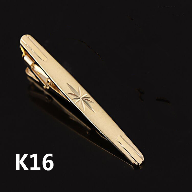 Kẹp cà vạt EFAN bằng đồng mạ vàng chống gỉ sét thời trang công sở đơn giản dành cho nam