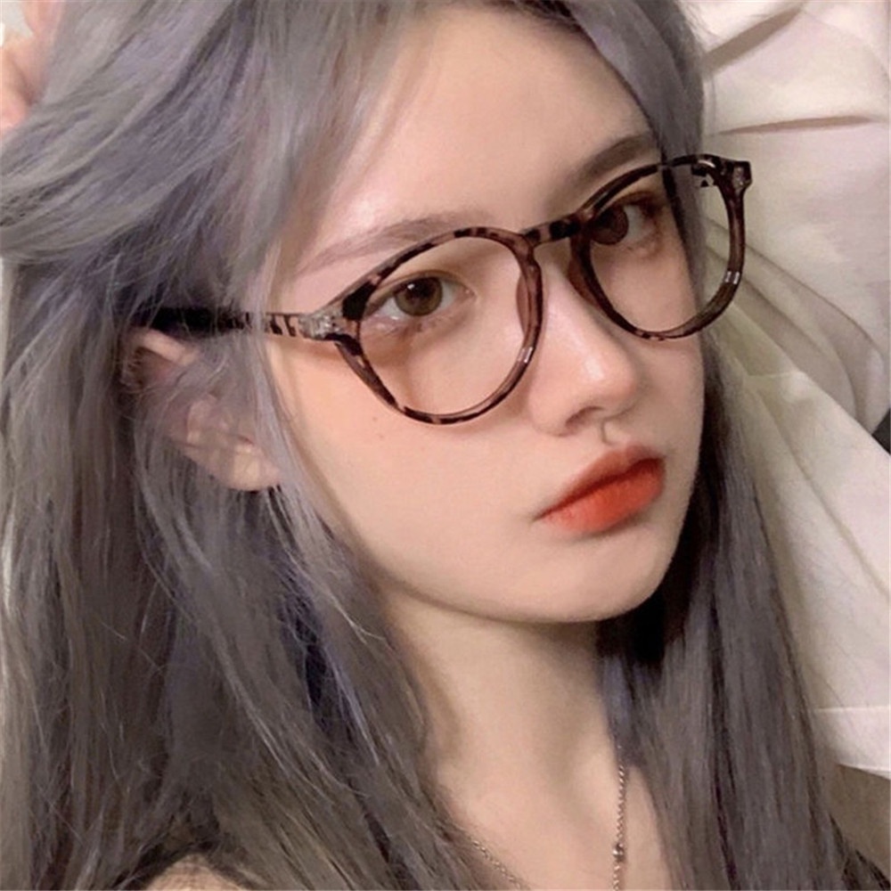 Mắt Kính Gọng Tròn Phong Cách Thời Trang Hàn Quốc Dành Cho Nam Nữ
