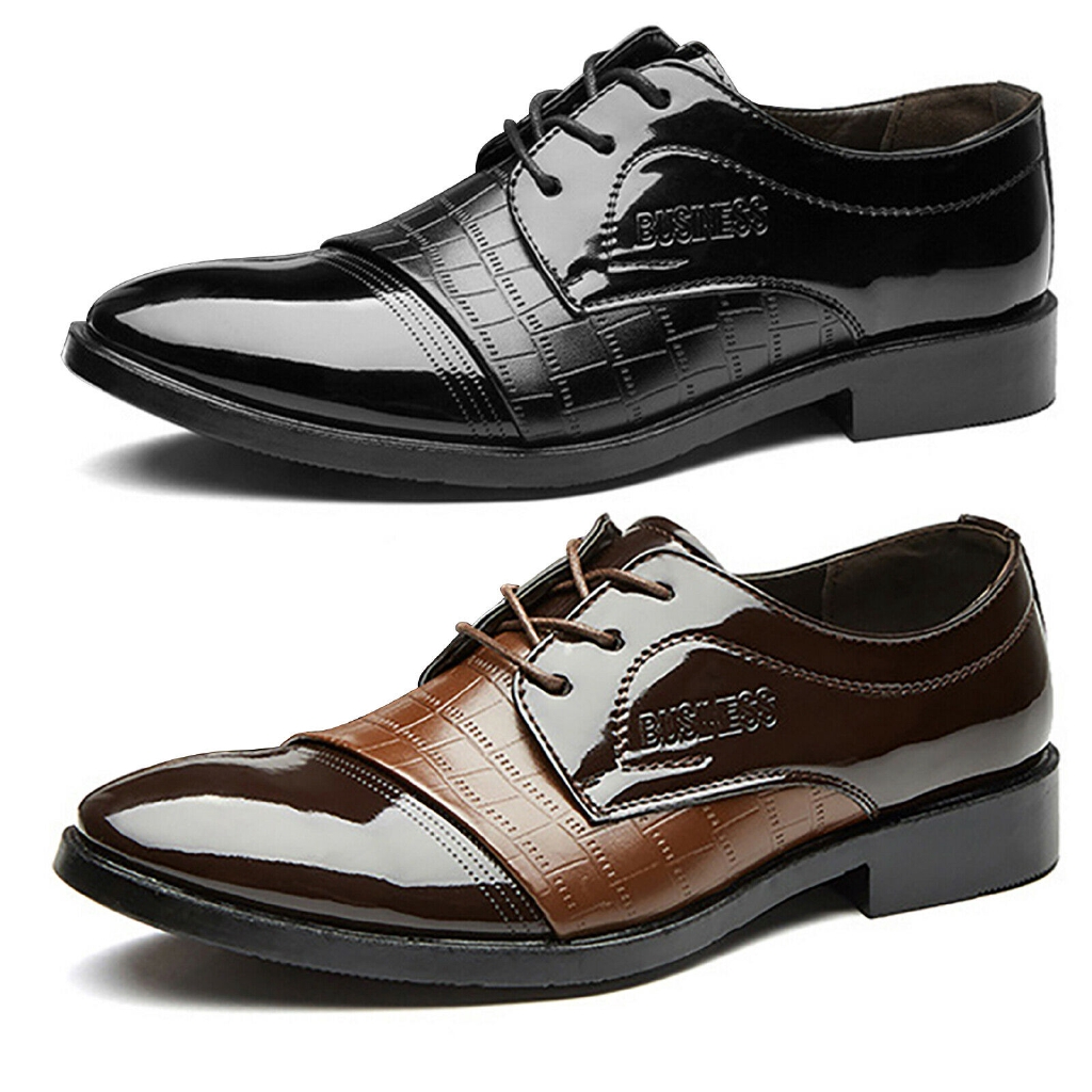 Giày tây nam buộc dây kiểu dáng trang trọng