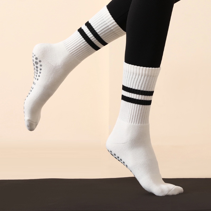 Vớ Yoga Chống Trượt Có Kẹp Dính Dành Cho Nữ