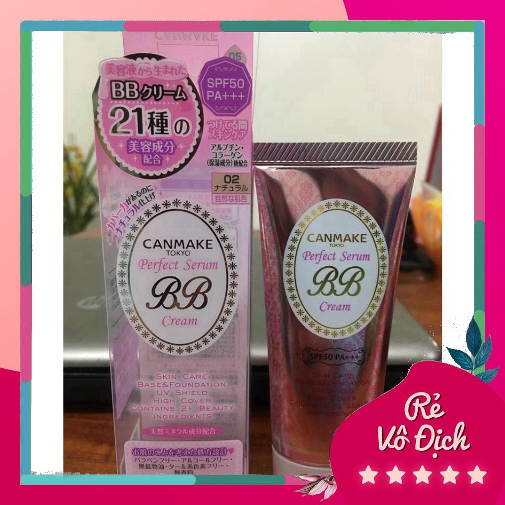 Kem nền trang điểm CANMAKE BB CREAM metom