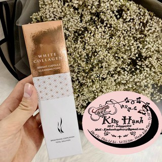 Sữa Rửa Mặt Trắng Da Collagen Ahc