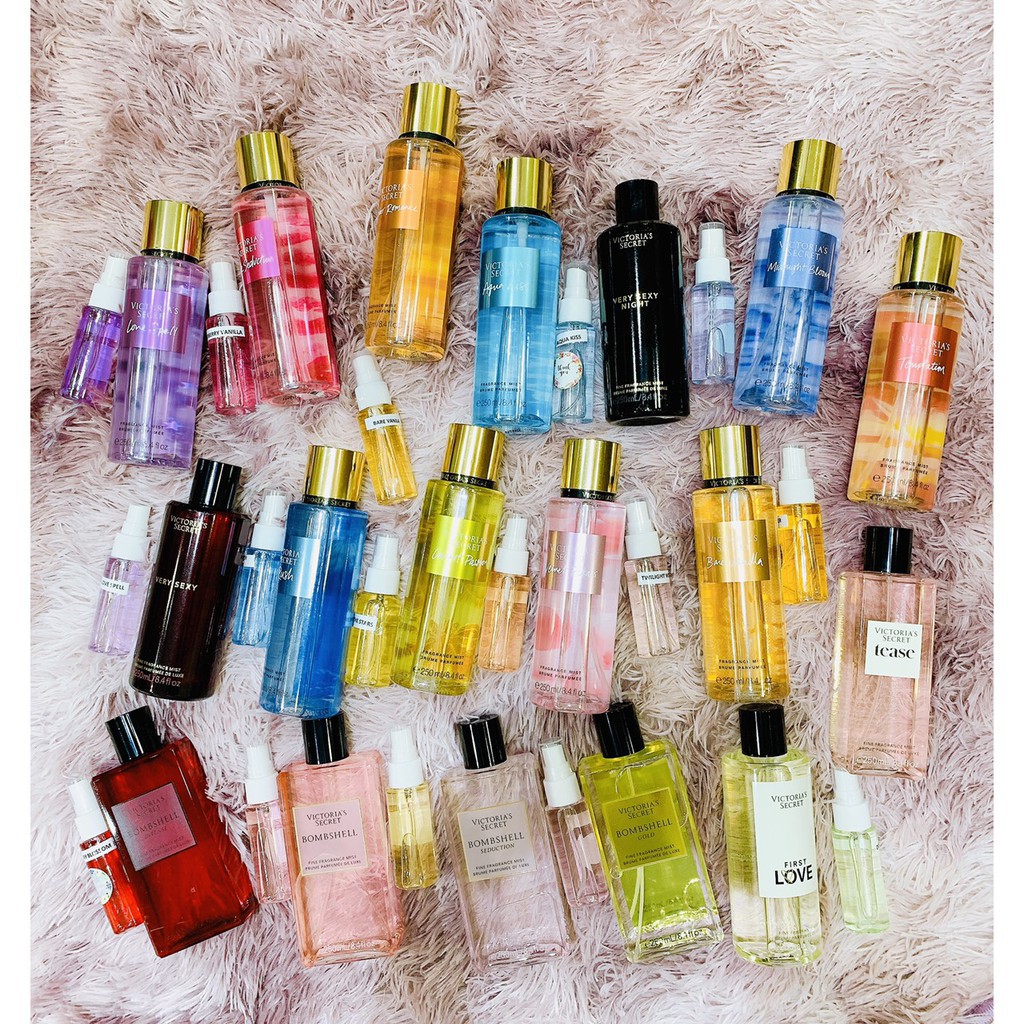 Chiết 10ml Xịt Thơm Toàn Thân Victoria's Secret Body Mist 10ml [Bill Mỹ] +jɥȽÿ08+