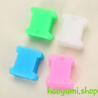 50 Bobbin nhựa quấn chỉ thêu