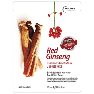 Mặt Nạ Nhân Sâm Đỏ Giúp Trẻ Hoá Và Dưỡng Ẩm Cho Da Holikey Red Ginseng Essence Sheet Mask 25ml