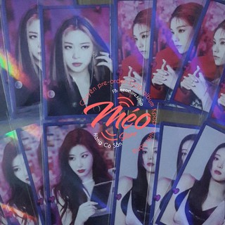#MéoStore Có sẵn card pre hologram ITZY của Withdrama hàng chính hãng