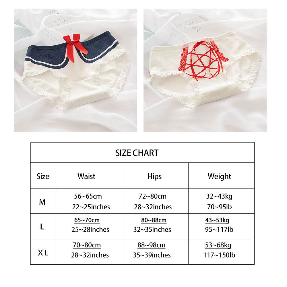 Quần lót cotton không đường may thoáng khí dễ thương quyến rũ cho nữ