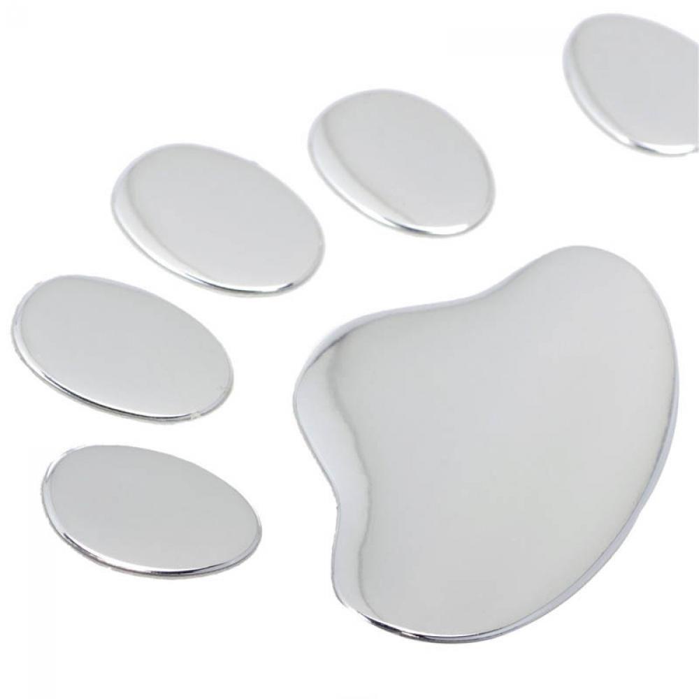 Decal DáN Trang Trí HìNh DấU Chân ĐộNg VậT 3D Cho Xe Hơi