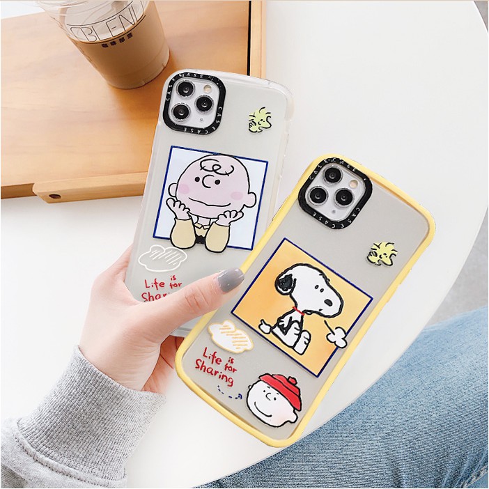 Ốp lưng iphone Snoopy V2 viền cong 6/6plus/6s/6splus/7/7plus/8/8plus/x/xr/xs/11/12/13/pro/max/plus/promax | BigBuy360 - bigbuy360.vn