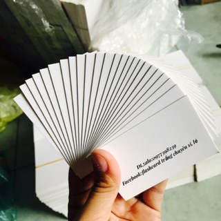 Flashcard thẻ học từ vựng tiếng anh nhật hàn trung cao cấp thẻ dày vừa vuông không đục