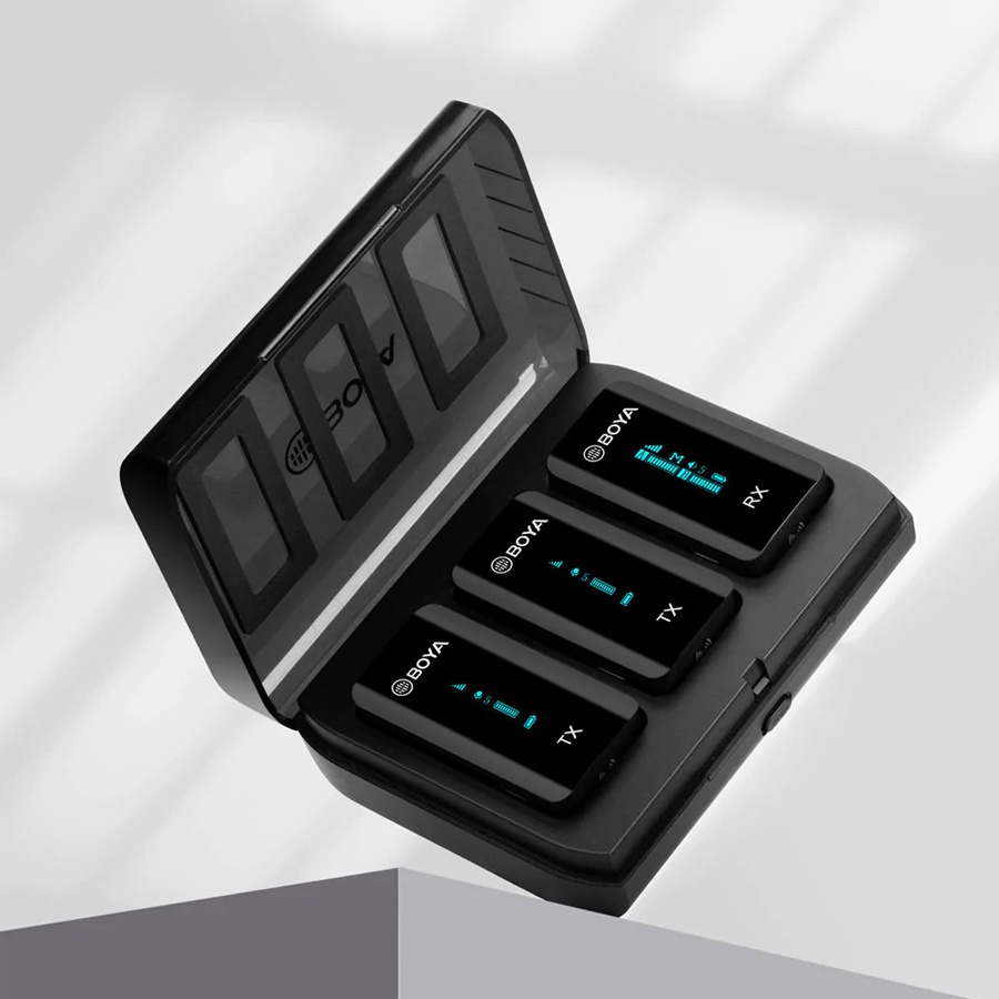 BOYA BY-XM6 S1 / BY-XM6 S2 / BY-XM6 K1 / BY-XM6 K2 - Mic thu âm không dây 2.4GHz