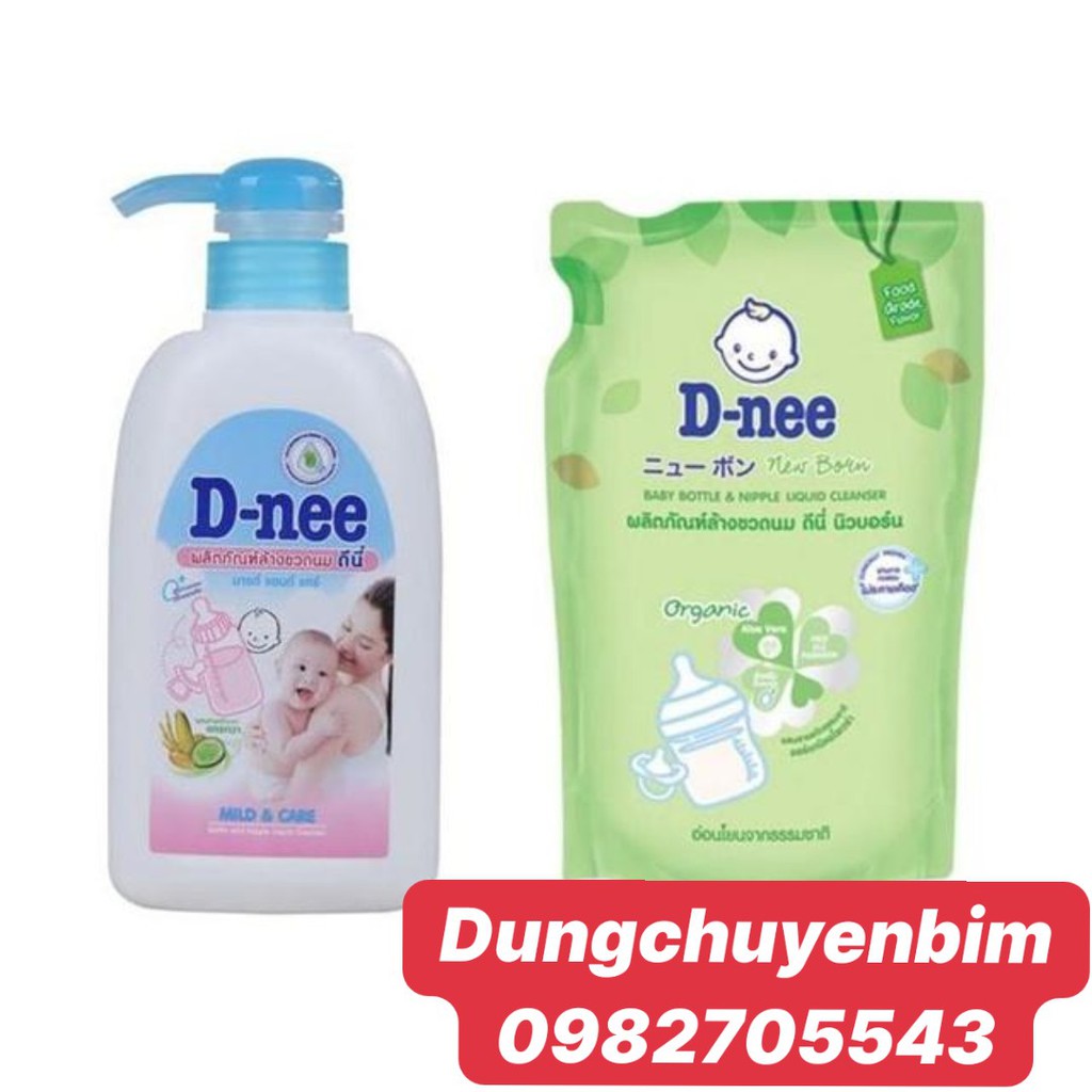 [Mã 267FMCGSALE giảm 8% đơn 500K] Nước rửa bình sữa Dnee - hàng chính hãng có tem Công ty Đại Thịnh